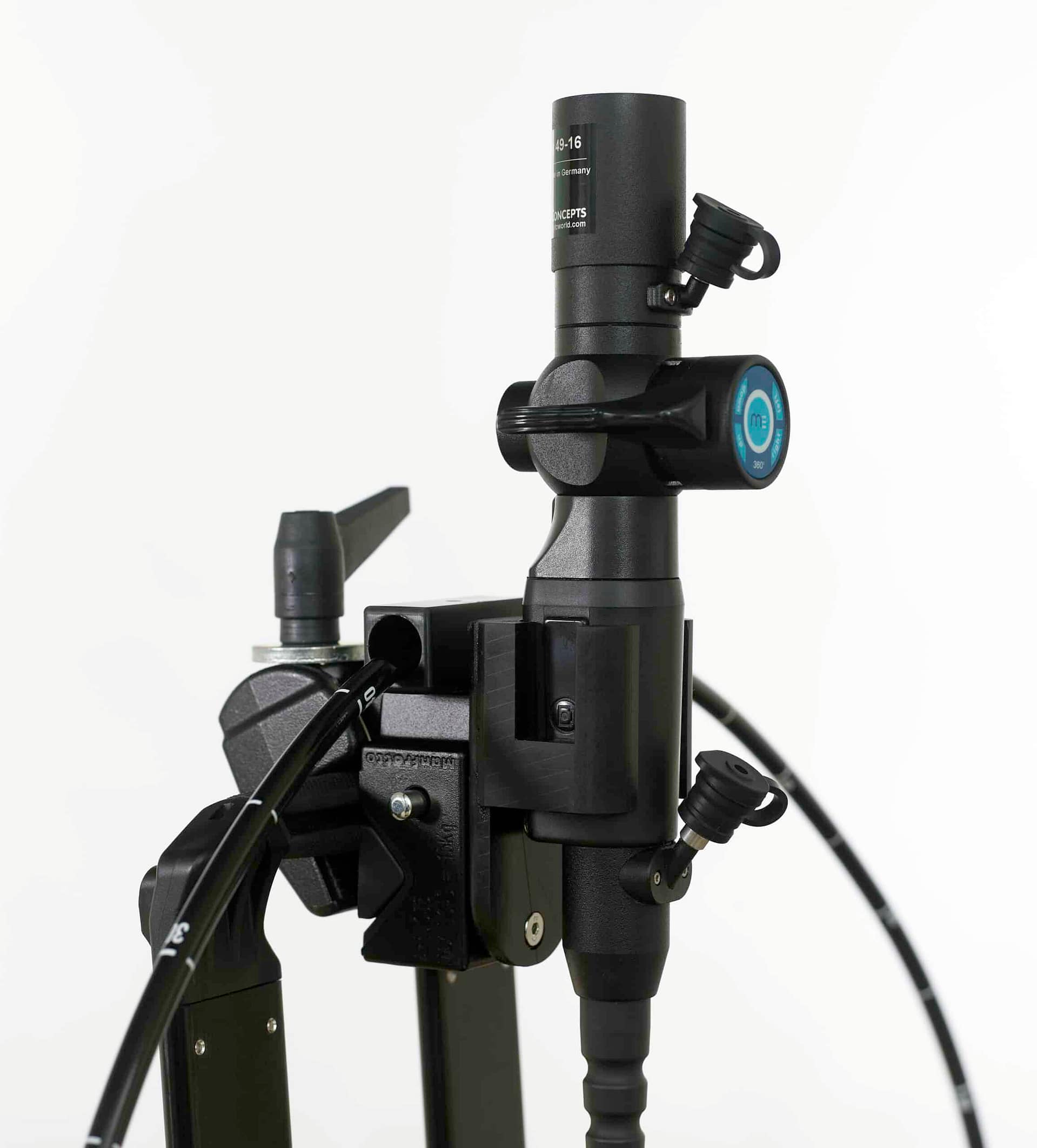 MEDView DV roller case smart clamp holder
