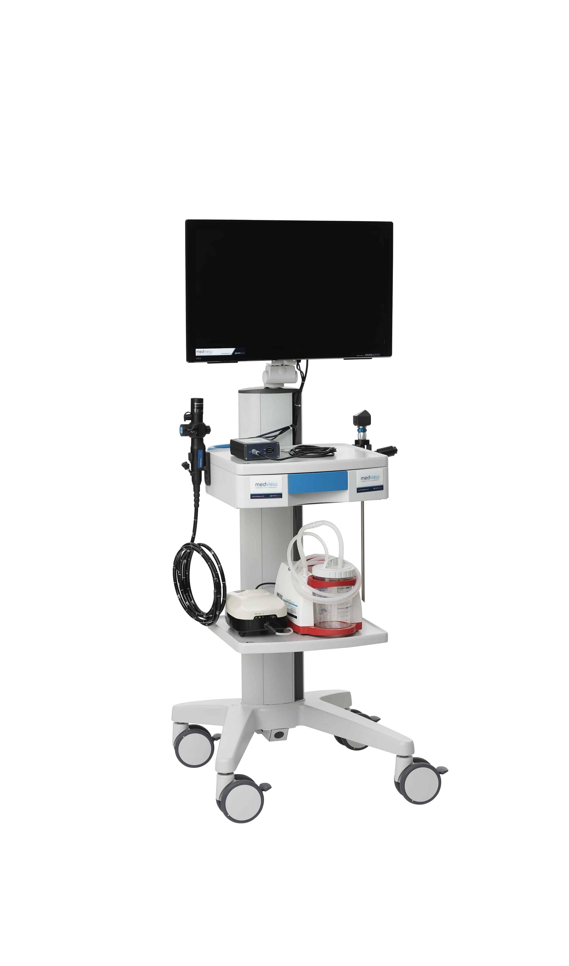 Veterinary endoscope trolley by Med Equus